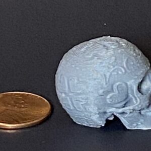 Miniature Love Skull From Forest Fairy Miniatures and 3D Prints