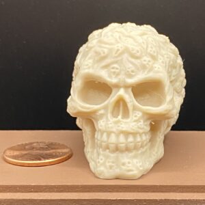 Miniature Skull Made of Lost Souls From Forest Fairy Miniatures and 3D Prints