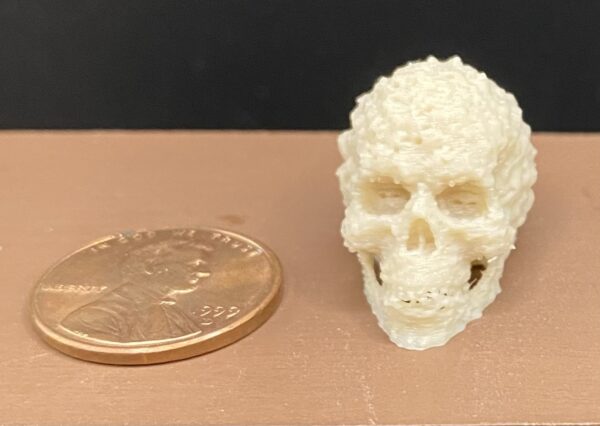 Micro Mini Skull Made of Skulls From Forest Fairy Miniatures and 3D Prints