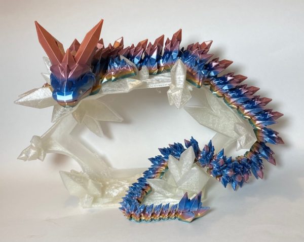 Articulated Crystal Dragon B