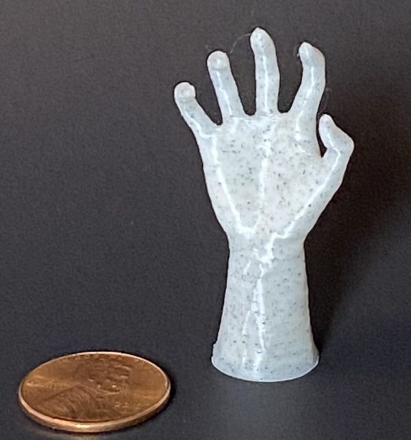 Human Haunted Hand From Forest Fairy Miniatures and 3D Prints