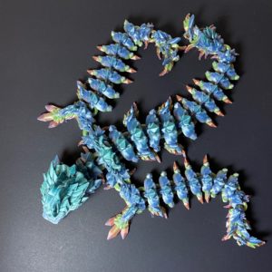 Articulated Jellyfish Dragon From Forest Fairy Miniatures and 3D Prints
