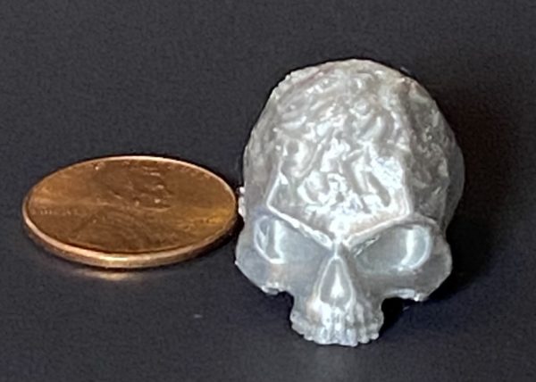 Miniature Skull Without Jaw Bone From Forest Fairy Miniatures and 3D Prints
