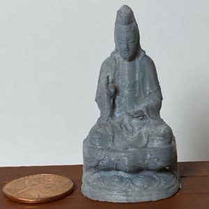 Quan Yin Statue 1 From Forest Fairy Miniatures and 3D Prints